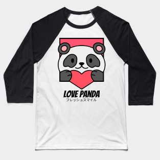 Love Panda Valentines Gift Idea Baseball T-Shirt